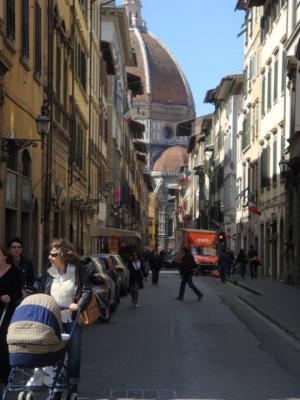 A stroll in Florence.   