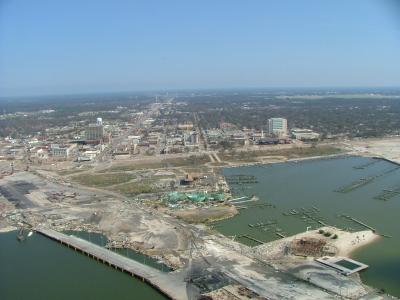 Gulfport aerial photo