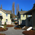 Matthei Place is a fourteen home project on a site now owned by KulshanCLT at 15th Street and Harris Avenue in south Bellingham.