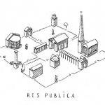 A drawing of public space by Leon Krier