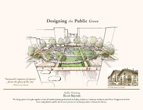 Site plan for Ellis Square