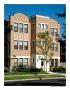 While reconstituting a street network as a physical framework for a mixed-income neighborhood on the site of a deteriorated public housing, Oakwood Shores also carefully revives Chicago housing traditions such as the six-flat, shown here. 