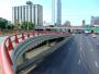 Another view of the relatively short, narrow and tight ramps feeding the Kennedy Expressway in Chicago&#039;s West Loop neighborhood. As opposed to &quot;modernized&quot; ramps in other cities, these create relatively less disruption to the city&#039;s valuable surface street grid.